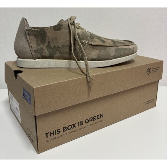 CLARK / Shacrelite / Men / Low Oxford / Camouflage Casual Shoes - Picture 11 of 12